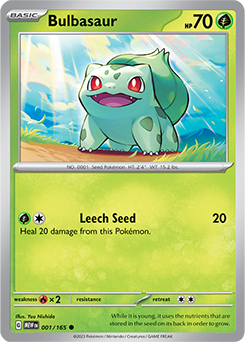 Bulbasaur 151 1/165