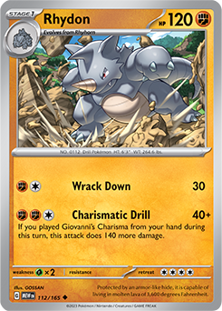 Rhydon 151 112/165