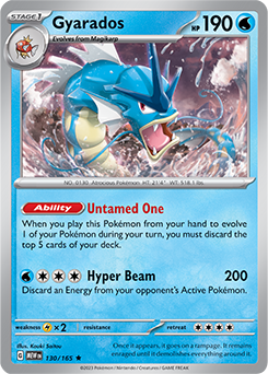 Gyarados 151 130/165