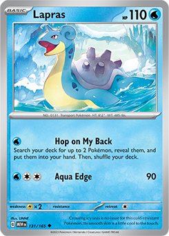 Lapras 151 131/165
