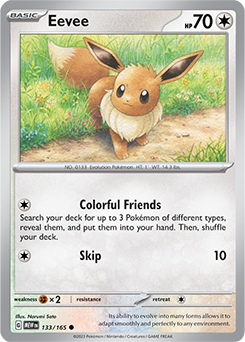 Eevee 151 133/165