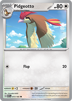 Pidgeotto 151 17/165