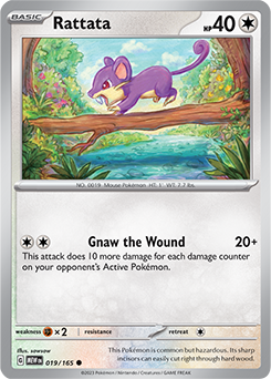 Rattata 151 19/165