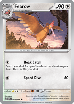 Fearow 151 22/165