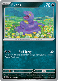 Ekans 151 23/165
