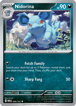 Nidorina 151 30/165