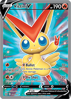 Victini V Battle Styles 144/163