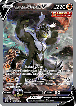 Single Strike Urshifu V Battle Styles 151/163