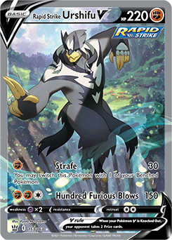 Rapid Strike Urshifu V Battle Styles 153/163