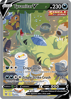 Tyranitar V Battle Styles 155/163