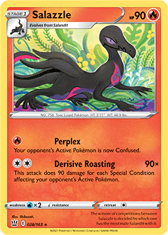 Salazzle Battle Styles 028/163