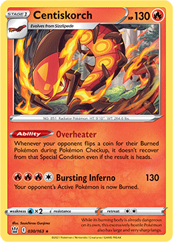 Centiskorch Battle Styles 030/163