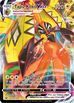 Tapu Koko VMAX Battle Styles 051/163