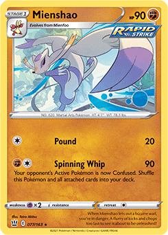 Mienshao Battle Styles 077/163
