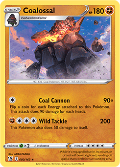 Coalossal Battle Styles 080/163