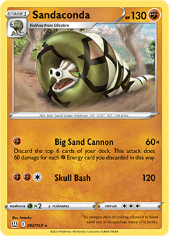 Sandaconda Battle Styles 082/163