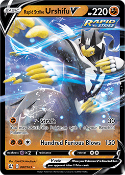 Rapid Strike Urshifu V Battle Styles 087/163