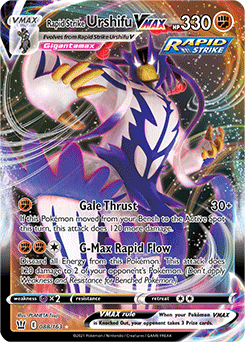 Rapid Strike Urshifu VMAX Battle Styles 088/163