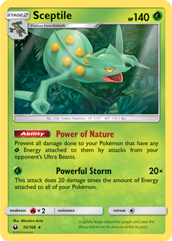 Sceptile Celestial Storm 10/168