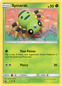 Spinarak Celestial Storm 5/168