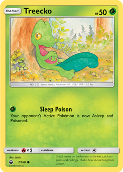 Treecko Celestial Storm 7/168