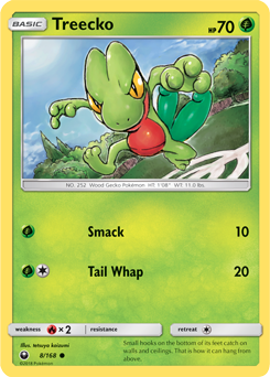 Treecko Celestial Storm 8/168