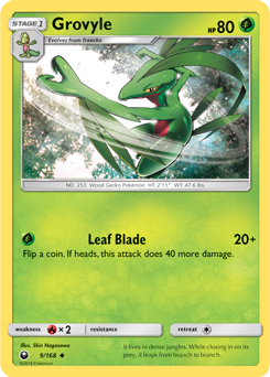 Grovyle Celestial Storm 9/168