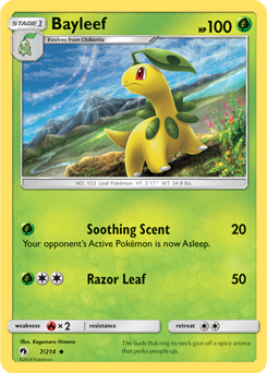Bayleef Lost Thunder 7/214