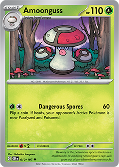 Amoonguss Obsidian Flames 10/197