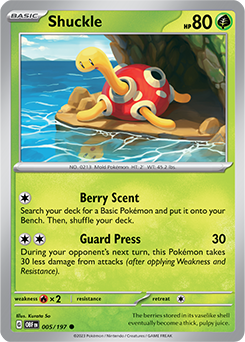Shuckle Obsidian Flames 5/197
