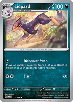 Liepard Paradox Rift 115/182