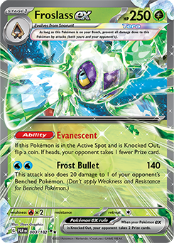 Froslass ex Paradox Rift 3/182