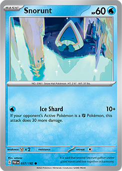 Snorunt Paradox Rift 37/182
