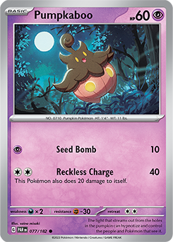 Pumpkaboo Paradox Rift 77/182