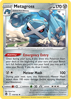 Metagross Silver Tempest 119/195