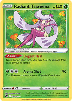 Radiant Tsareena Silver Tempest 16/195