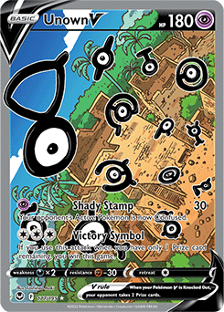 Unown V Silver Tempest 177/195