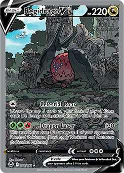 Regidrago V Silver Tempest 184/195