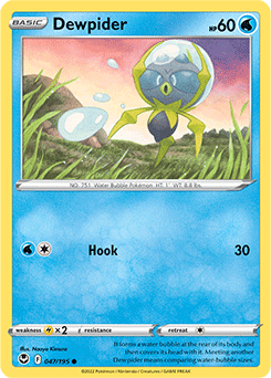Dewpider Silver Tempest 47/195