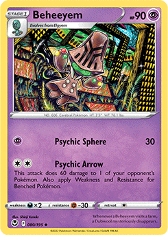 Beheeyem Silver Tempest 80/195