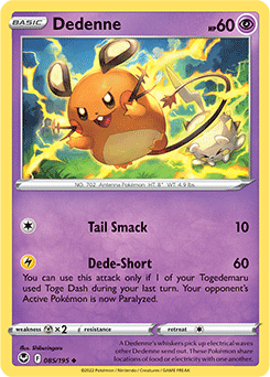 Dedenne Silver Tempest 85/195