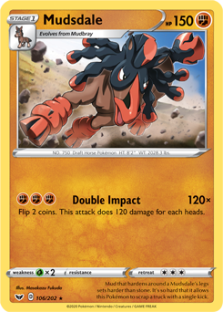 Mudsdale Sword & Shield 106/202