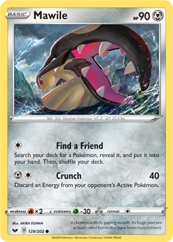 Mawile Sword & Shield 129/202