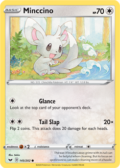 Minccino Sword & Shield 145/202