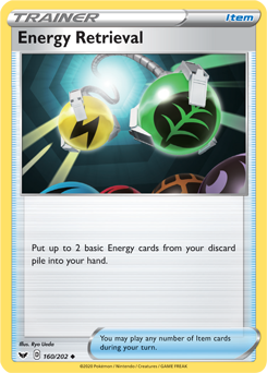 Energy Retrieval Sword & Shield 160/202