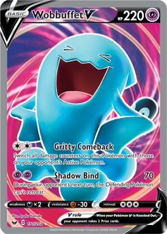 Wobbuffet V Sword & Shield 191/202