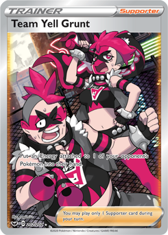 Team Yell Grunt Sword & Shield 202/202