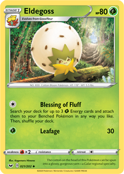 Eldegoss Sword & Shield 21/202
