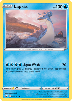 Lapras Sword & Shield 48/202