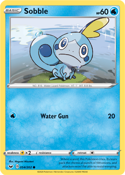 Sobble Sword & Shield 54/202